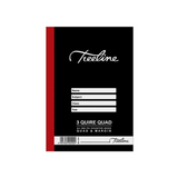 A4 Treeline Quad and margin hard cover book.