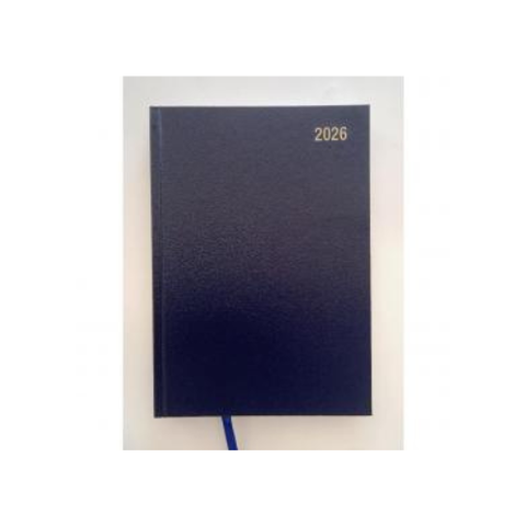 A4 Page A Day Regency Diary Blue