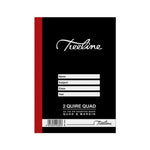 A4 Treeline Quad and margin hard cover book.
