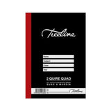 A4 Treeline Quad and margin hard cover book.