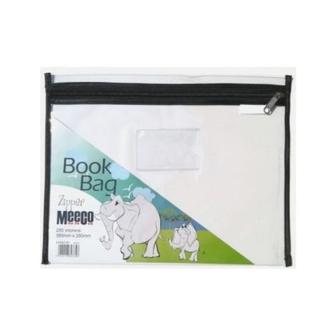 Meeco Book Bag - Zip, A4