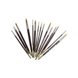 Golden Taklon Round Paintbrush