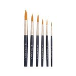 Golden Taklon Round Paintbrush