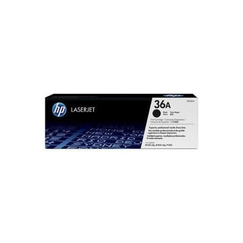 thumbnail image 2 of Genuine HP CB436A (36A) Black Toner Cartridge – For LaserJet P1505, P1505n, M1120, M1522 2 of 6