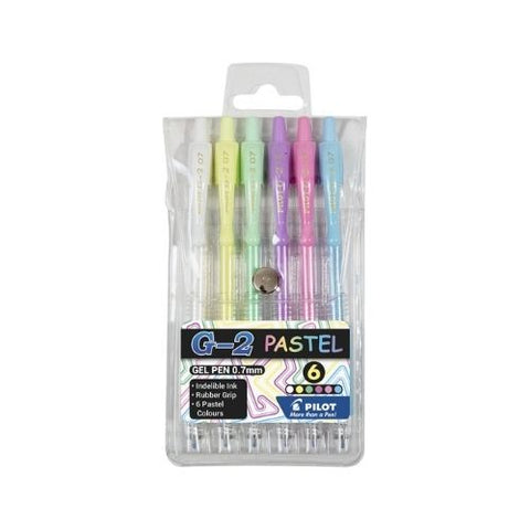 Pilot G2 0.7 Pastel Wallet 6