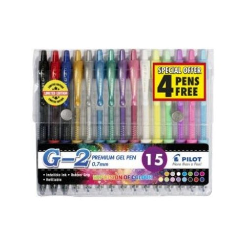 Pilot G2 0.7 Art Wallet 15