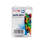Push Pin 100 Assorted Colours