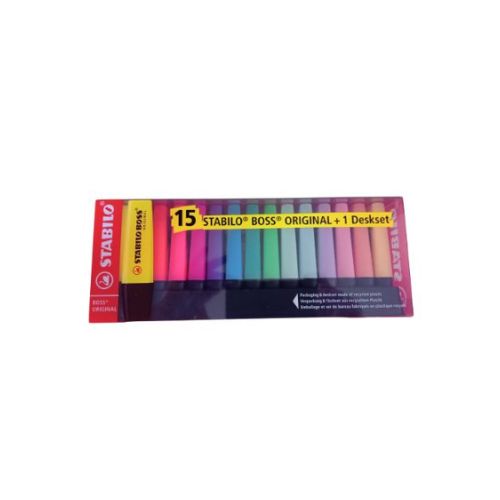 Stabilo Boss Pastel Desk Set | Voor Crea