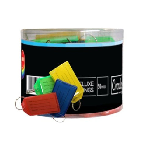 Key Tags Deluxe Assorted Colours